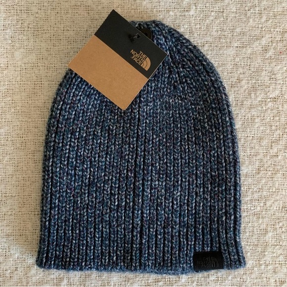 The North Face Accessories - The North Face Airspun Beanie Shady Blue Sparkle Women’s One Size